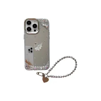 CORBELLATI ABS+PC Material Shiwalo Mirror Finish Swan Phone Cases Compatible With Apple IPhone 12/13/14/15/16/Pro/Mac