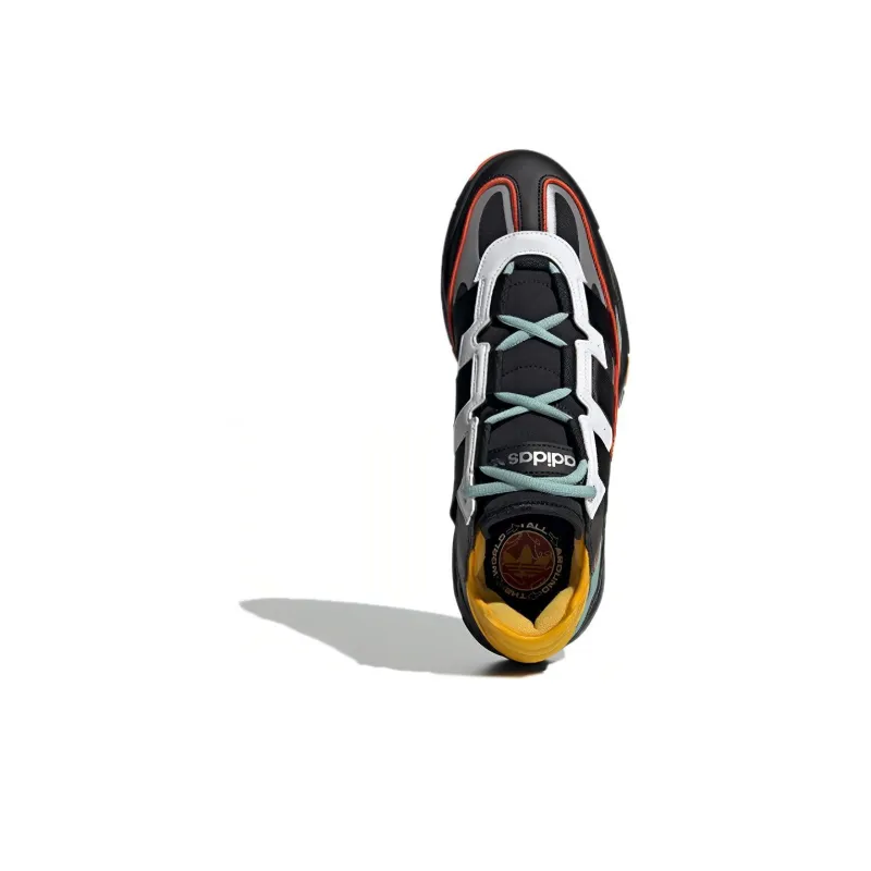 Adidas Originals Niteball 'Black White Yellow'-4