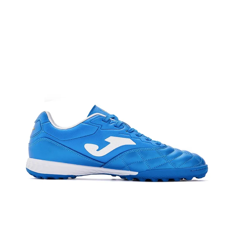Joma Liga T1 Tf TF Rubber Broken Studs Slip Resistant Coverage Soccer Shoes Men's Blue White-1