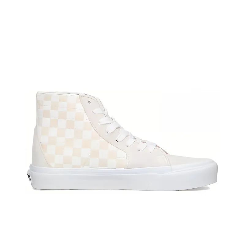 Sk8 Vans Hi Tapered 'Crystal Sidestripe Checkerboard'-1