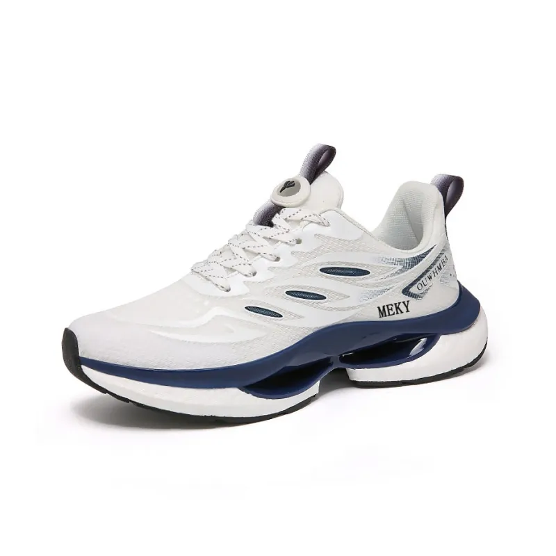 MEKY Cushioned Wear-Resistant Breathable Slip-Resistant Low-Top Running Shoes Unisex-1