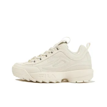 FILA Disruptor 2 Cushioning, Wear Resistant Low Top Casual Shoes Unisex Beige