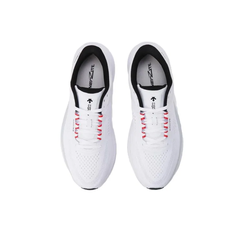 DESCENTE ENERZITE SUPER V3 Cushioned Slip Resistant Low Top Sports Running Shoes Unisex Pearl White-3