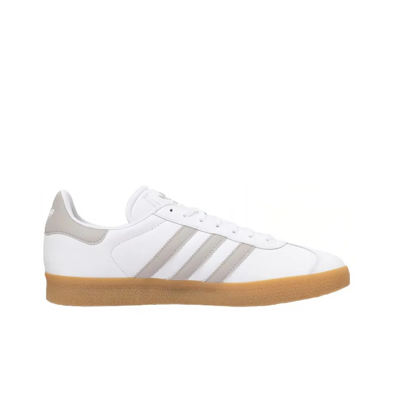 Adidas Gazelle White Grey Gum-1