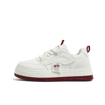 HUANQIU Anti Slip Wear Resistant Low Top Skateboard Shoes Women's