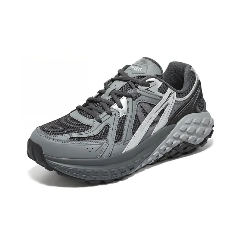 Skechers Sport Casual Shoes Men Low Top Charcoal-2