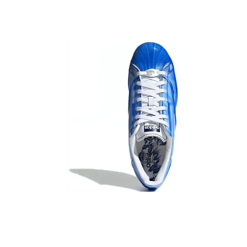 Adidas Originals Unisex Superstar Sneakers Blue-4