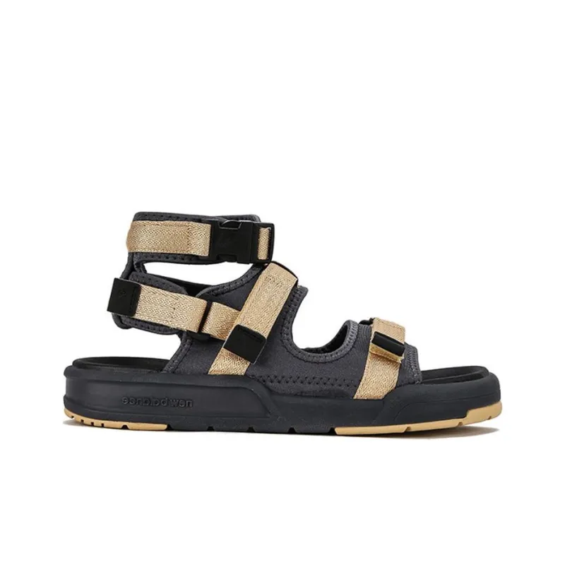 New Balance Unisex 4243 Series Sandals Black/Gold-1