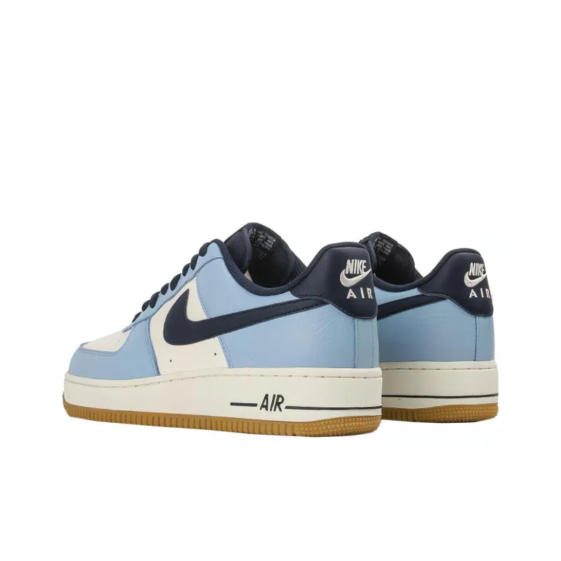 Nike Air Force 1 Low Blue Cap Obsidian Gum-3