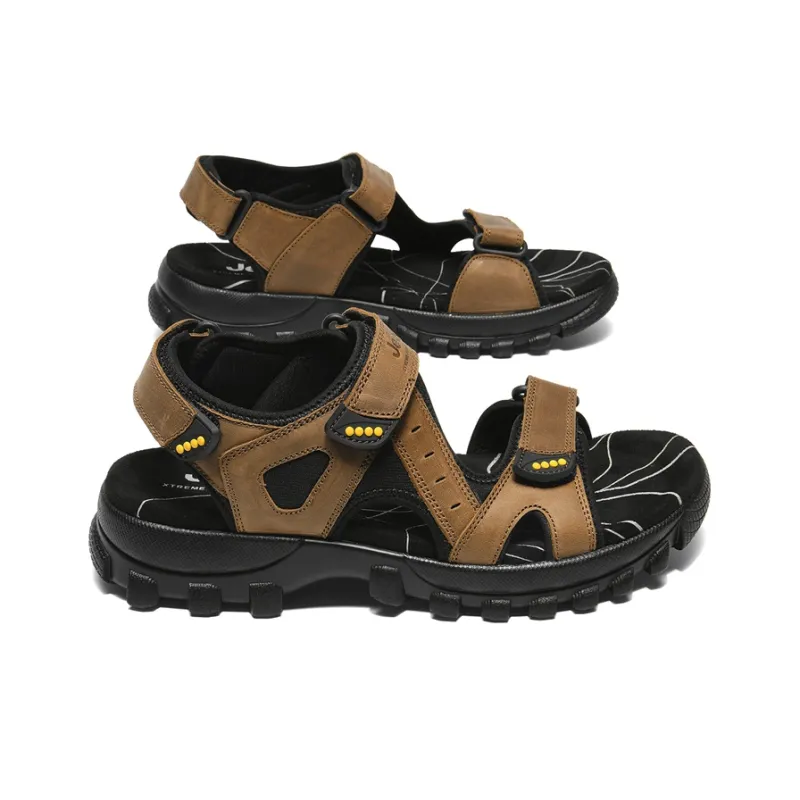 Jeep Beach Sandals Unisex Black-3