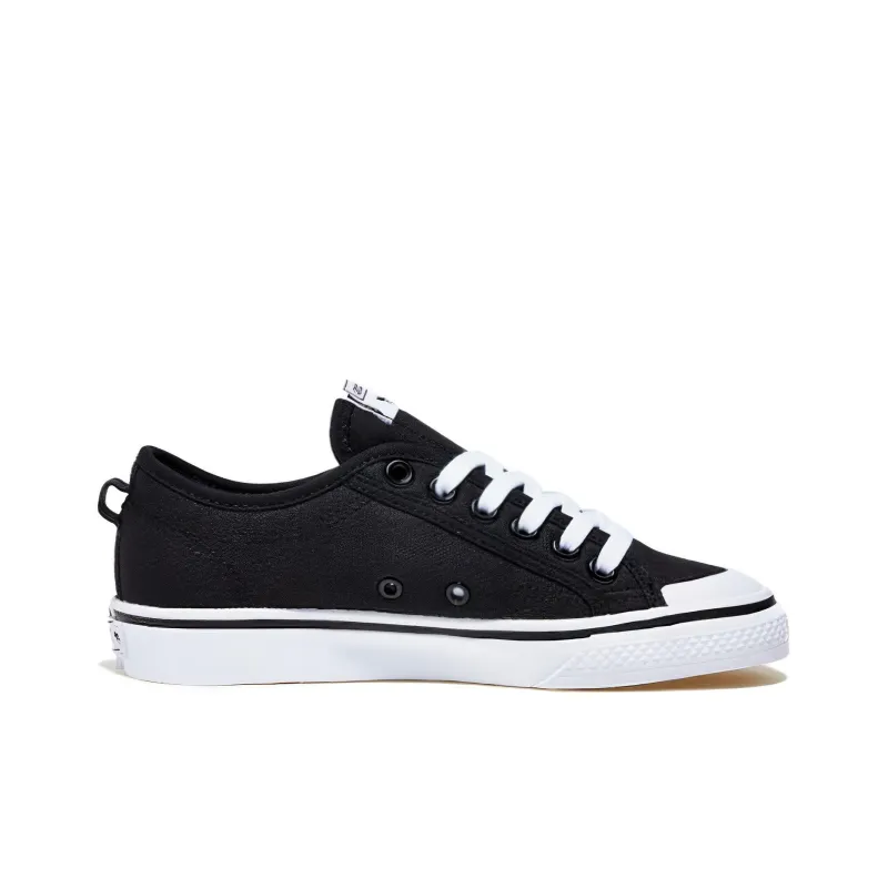 Adidas Nizza Trefoil 'Black White'-1
