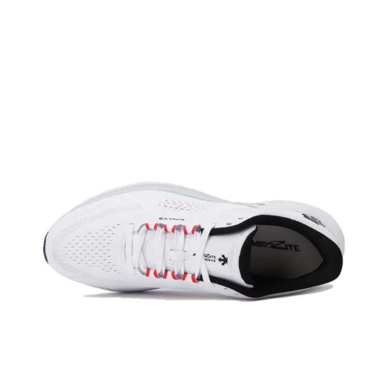 DESCENTE ENERZITE SUPER V3 Cushioned Slip Resistant Low Top Sports Running Shoes Unisex Pearl White-4