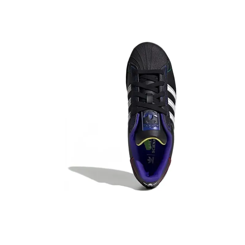 Adidas Originals Superstar X Kseniaschnaider 'Black Night Flash Green' Women's-3