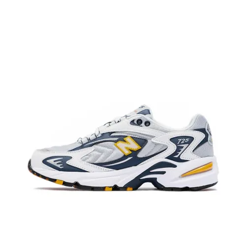 New Balance NB 725 Running Shoes Unisex Low-Top White/Blue/Yellow