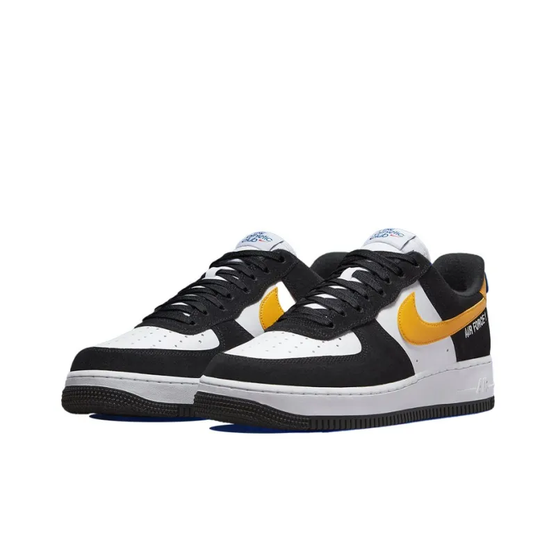 Nike Air Force 1 Low '07 LV8 Athletic Club Black University Gold-2