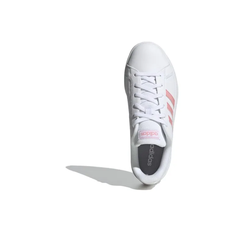 Grand Court Women's Adidas Neo Base 'White Glow Pink' Women's-4
