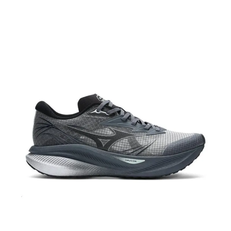 Mizuno ASTRO PLUS Low Top Casual Shoes Unisex Gray Blue-1