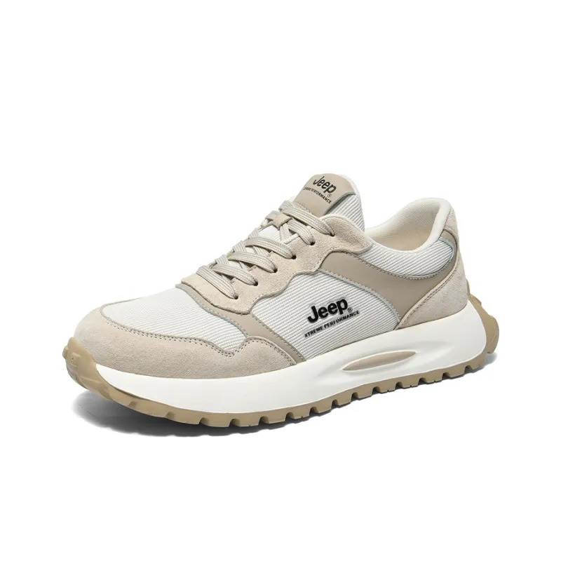 Jeep Shock Absorbers Slip Resistant, Abrasion Resistant, Breathable Low Top Running Shoes Men's-1