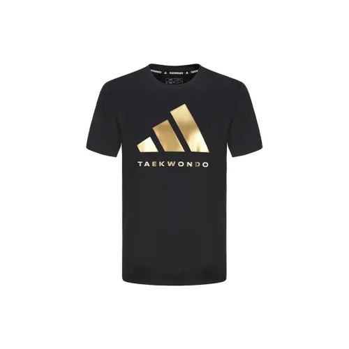 Adidas T-Shirts Unisex Black/Gold