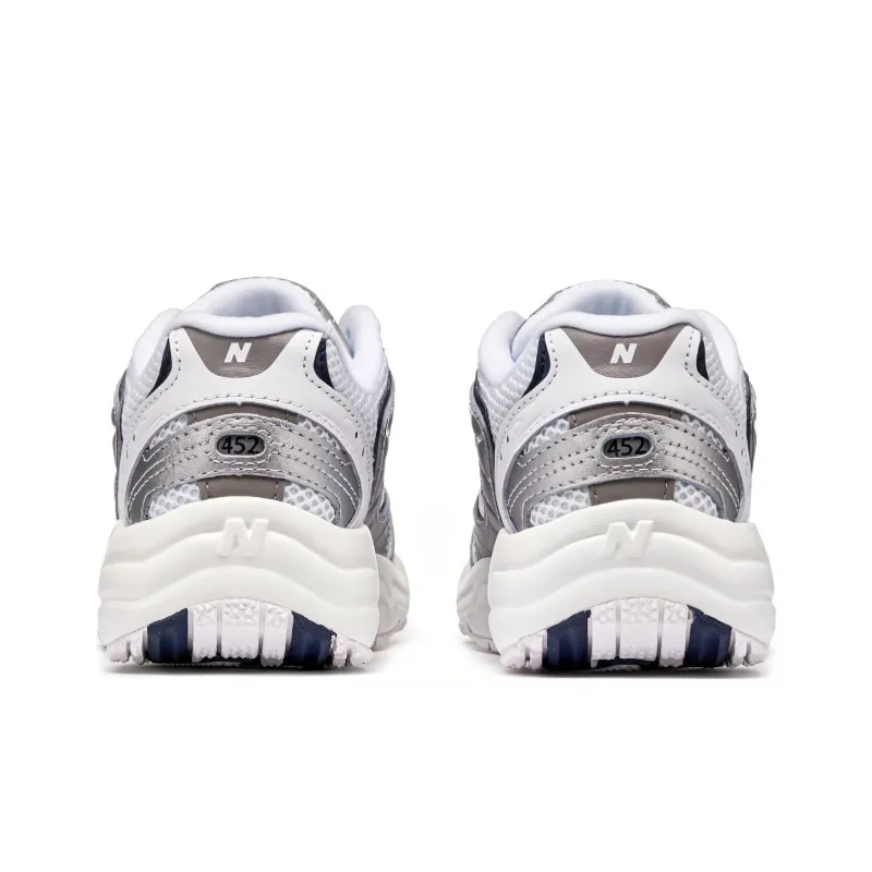New Balance 452 White Black-3