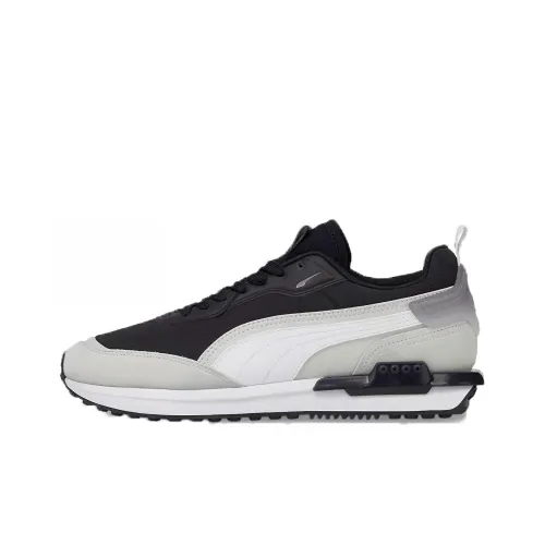 PUMA City Rider Gradient Lace Up 'Black Grey'
