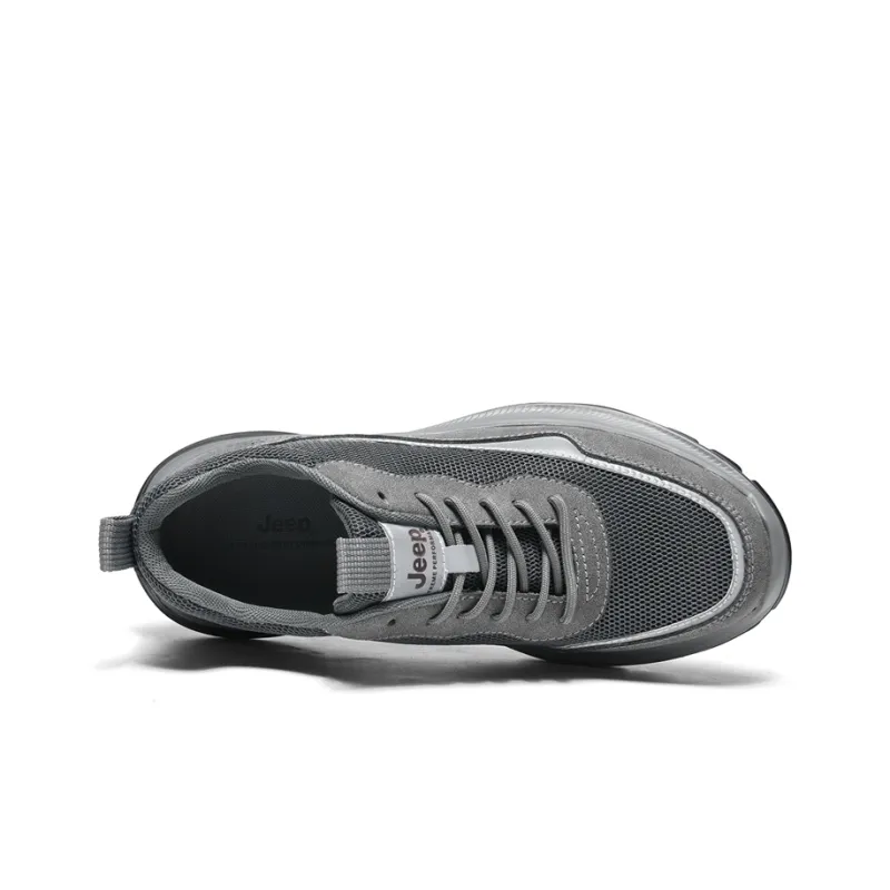 Jeep Shock Absorbers With Slip Resistant And Abrasion Resistant Properties Low Top Outdoor Shoes Men's-2