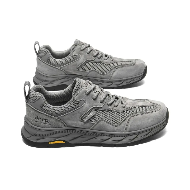 Jeep Shock Absorbers With Slip Resistant And Abrasion Resistant Properties Low Top Training Running Shoes Men's-3