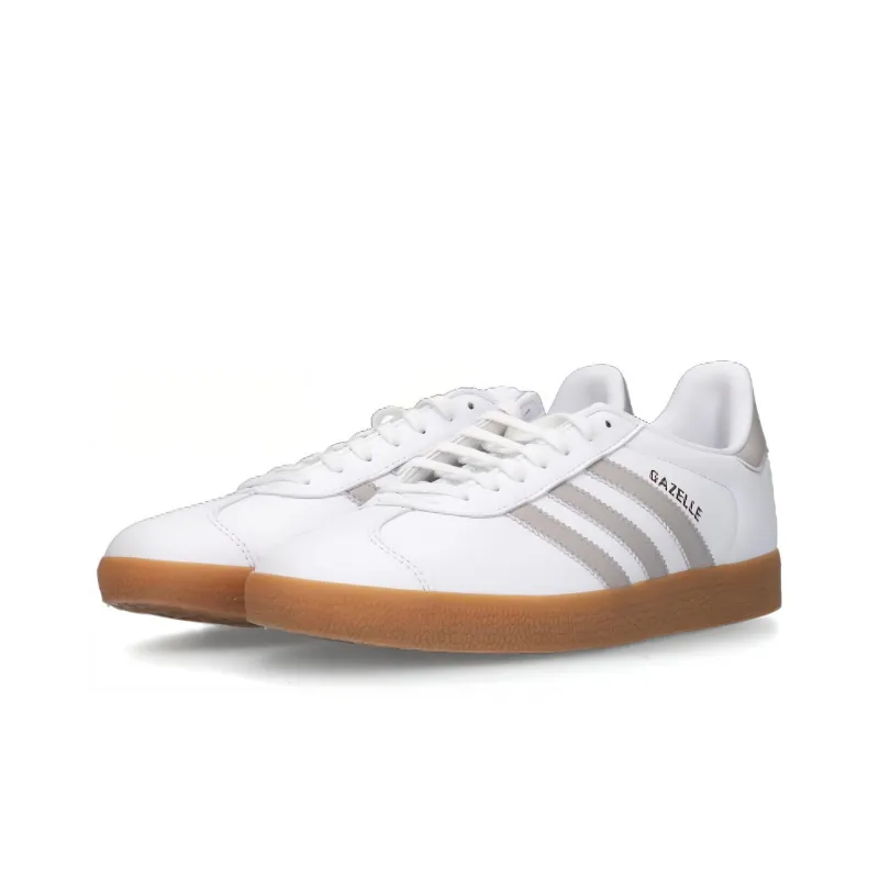 Adidas Gazelle White Grey Gum-3