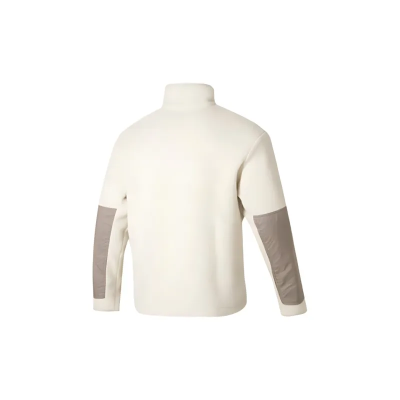 Nike Velvet feel Coat Men's White-1