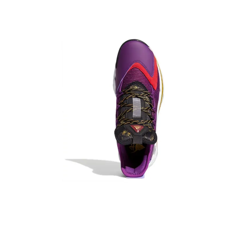 Adidas Pro Boost 2020 Low 'Purple Black Red'-4