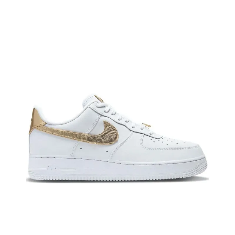 Nike Air Force 1 Low White Metallic Gold 2020-1