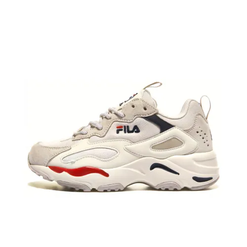 FILA Ray Chunky Sneakers Unisex Low-Top Beige