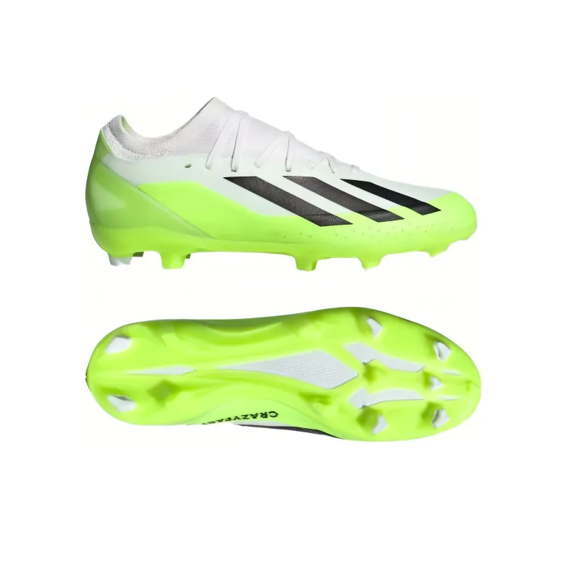 Adidas X Crazyfast.3 Fg Cloud White Core Black Lucid Lemon Women's-5