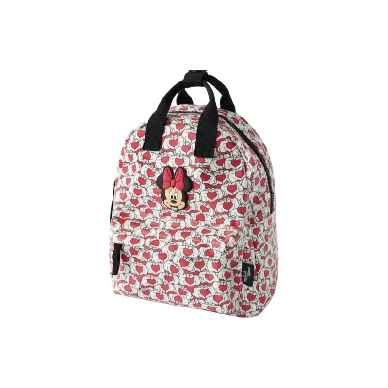 Disney Canvas Backpack Mouse Backpack Regular Unisex Pink-3
