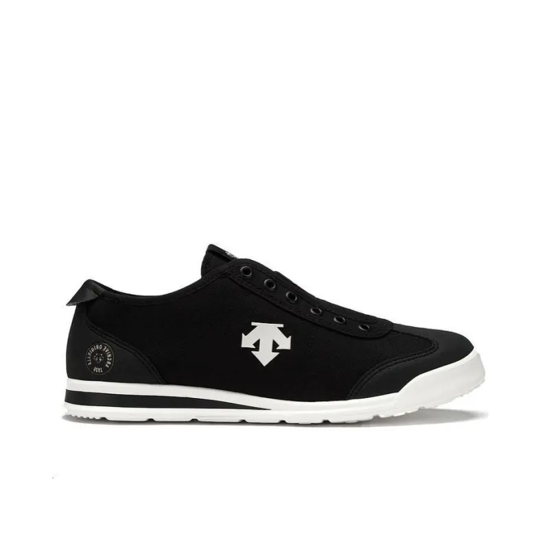 DESCENTE Chron Breathable Low Top Casual Shoes Unisex Black White-1