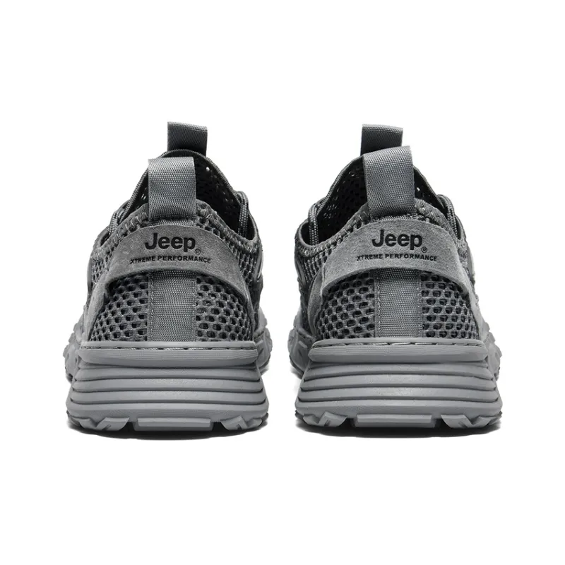 Jeep Shock Absorbers Slip Resistant, Abrasion Resistant, Breathable Low Top Running Shoes Men's-4