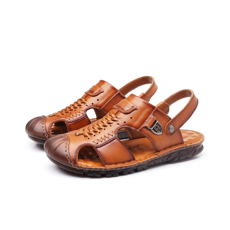 KACHILANG Beach Sandals Men Yellow/Black-2