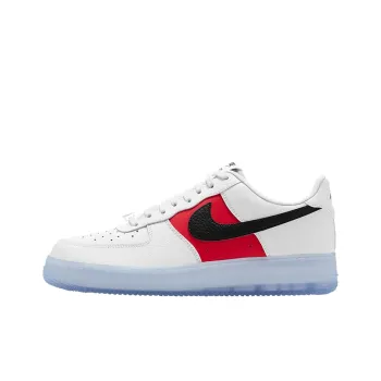 Nike Air Force 1 Low White Red Black Icy Soles