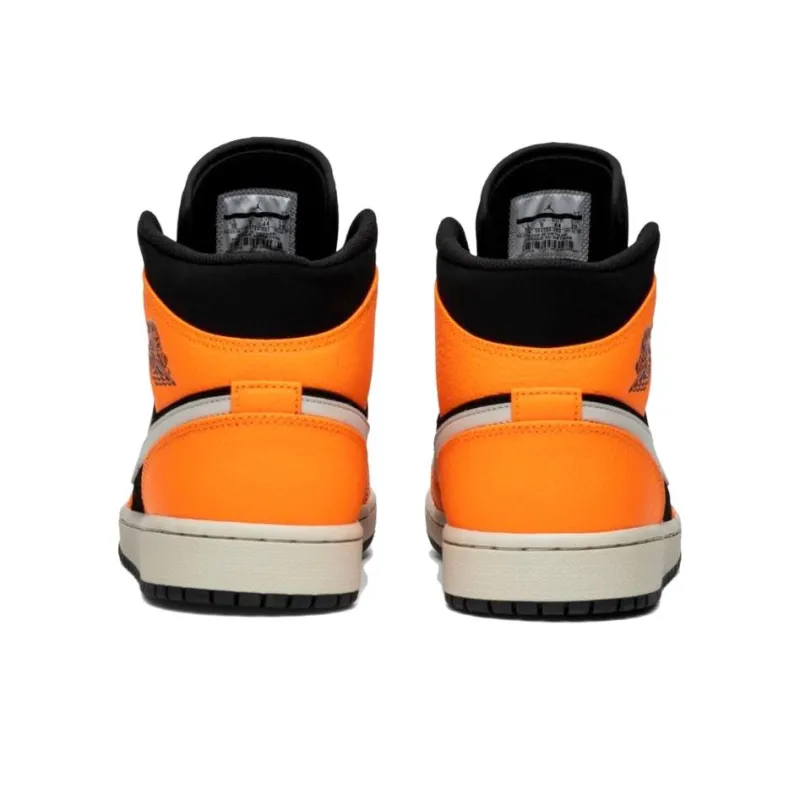 Jordan 1 Mid Black Cone-4