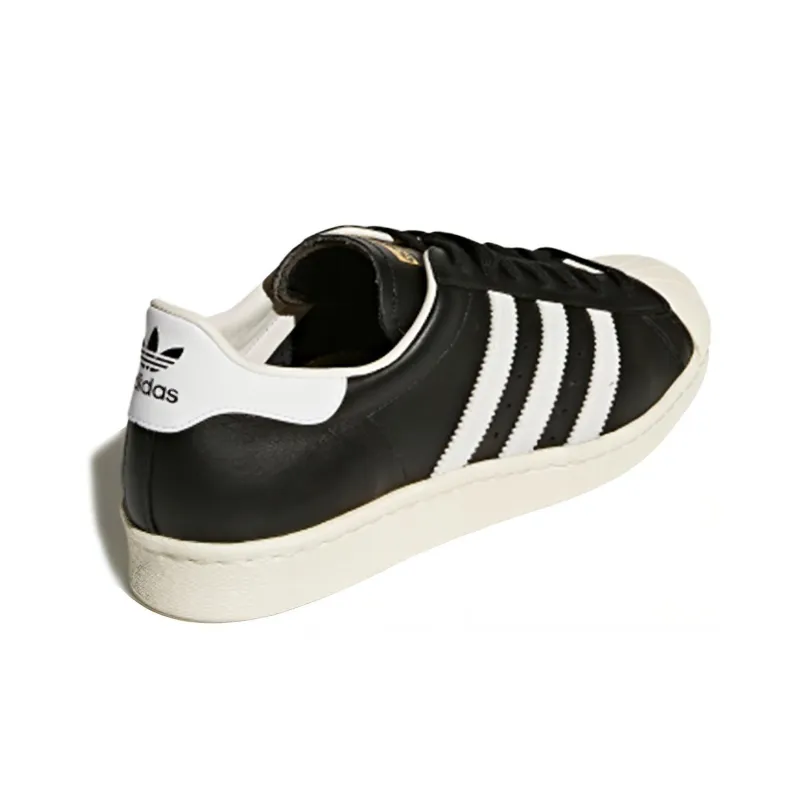 Adidas Superstar 80s Black Chalk White-3