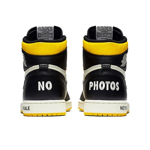 JORDAN 1 Retro High Not For Resale Varsity Maize-4