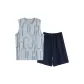 DD 100% cotton Tank Top Clothing Sets-33A021 Men's