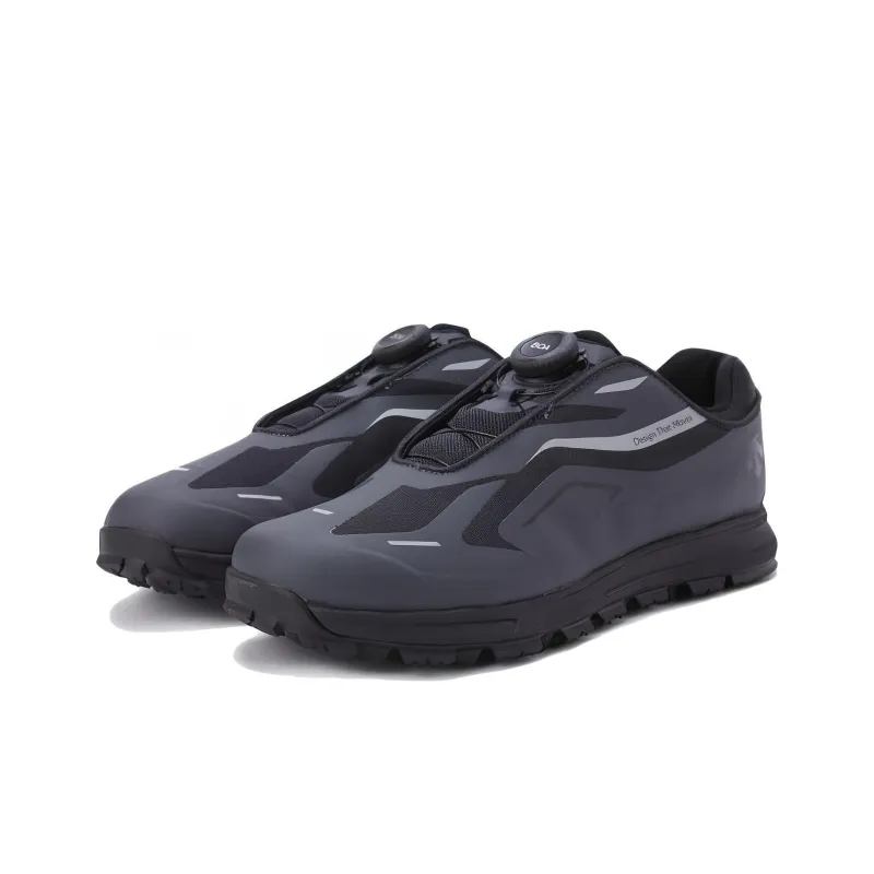 DESCENTE Stem Boa Abrasion Resistant Breathable Low Top Casual Shoes Unisex Black-2