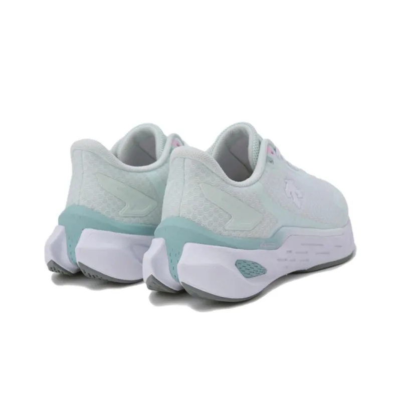 DESCENTE Waterproof Low Top Running Shoes Women's Green White-2