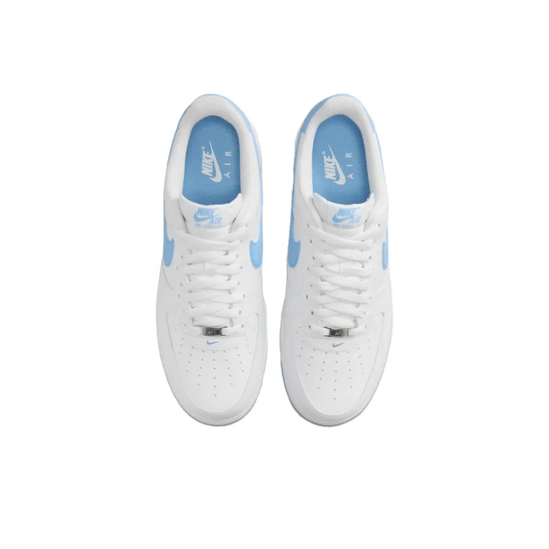 Nike Air Force 1 Low '07 White Aquarius Blue-3