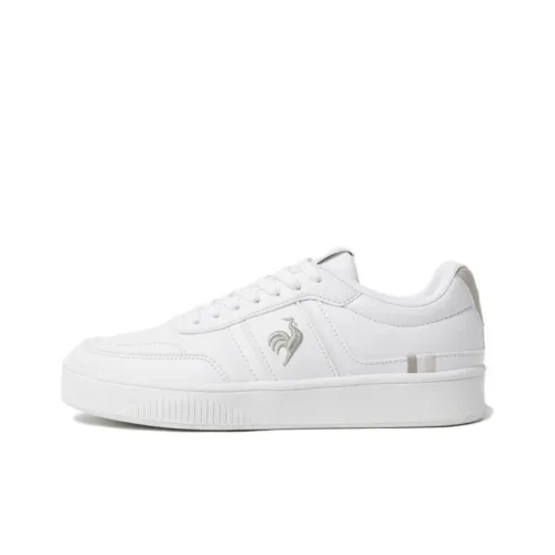 Le Coq Sportif Skateboard Shoes Unisex Low-Top White