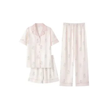 Maultiay Pajama Set Women's Pink
