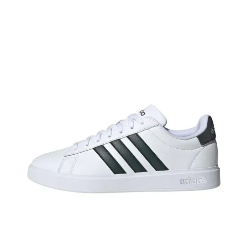 Adidas Neo GRAND COURT Skateboard Shoes Unisex Low-Top Black/White