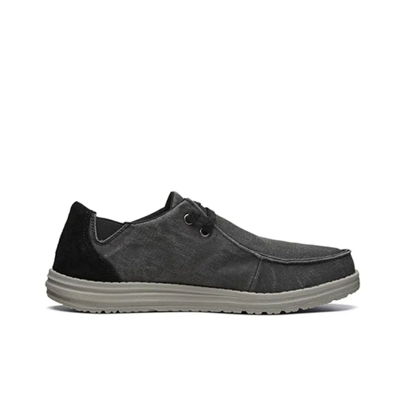 Skechers Melson Leisure Shoes Black-1
