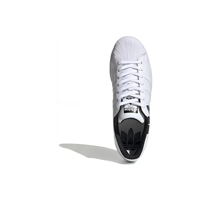Adidas Superstar White Black Trefoil-4